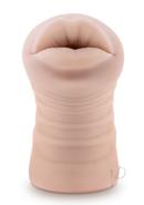 M For Men Angie Vibrating Masturbator With Bullet - Mouth -...
